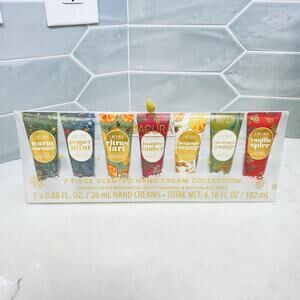 Lacura 7 Piece Hand Cream Collection Winter Holiday Christmas Scents Gift Set